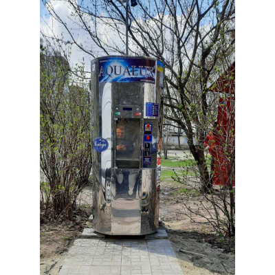 Автомат продажи питьевой воды с системой обратного осмоса АКВАЛЮКС F3000 Maxima+