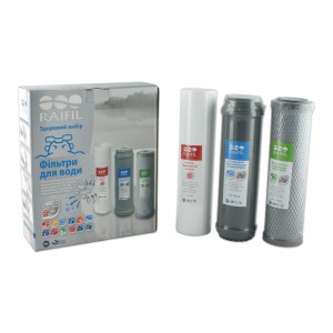 Комплект картриджей Raifil Arg Trio BOX с ионами серебра