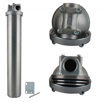 Фильтр Slim 10" HMS-10B нержавеющая сталь Фильтр Slim 10" HMS-10B нержавеющая сталь
