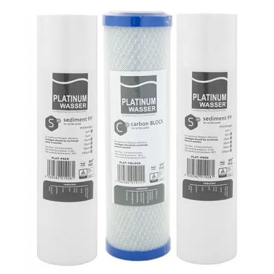 Комплект усиленных картриджей Platinum Wasser