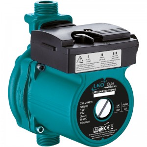 Насос для повышения давления 123Вт Hmax 9м Qmax 25л/мин Ø3/4" 160мм + гайки Ø1/2" LEO 3.0 (774741)