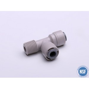 Фитинг Т-образный (трубка-трубка-резьба) 1/4"-3/8"-1/2"
