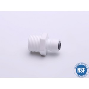 Фитинг прямой (трубка-резьба внешняя) 1/4"-1/2"