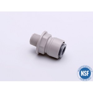 Фитинг прямой (трубка-резьба внешняя) 3/8"-1/4"