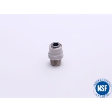 Фитинг прямой (трубка-резьба внешняя) 1/4"-3/8"