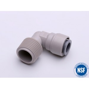 Фитинг угловой (трубка-резьба внешняя) 1/4"-3/8"