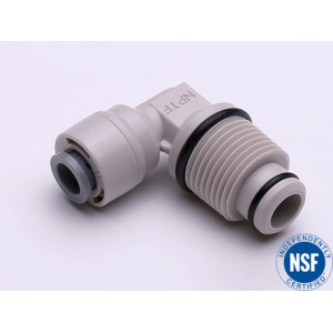 Фитинг угловой (трубка-резьба внешняя) 3/8"-1/4"